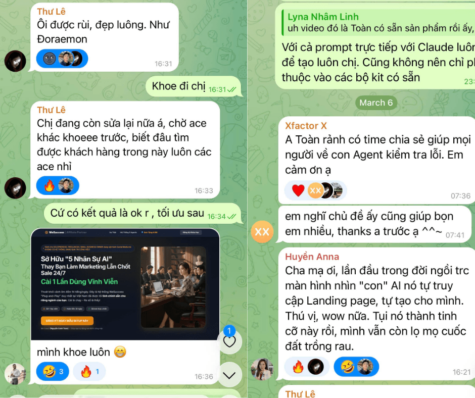 Feedback thành viên cộng đồng 6
